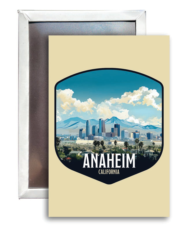 Anaheim California Souvenir 2x3-Inch Fridge Magnet