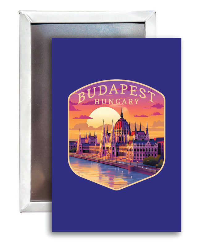Budapest Hungary Souvenir 2x3-Inch Fridge Magnet