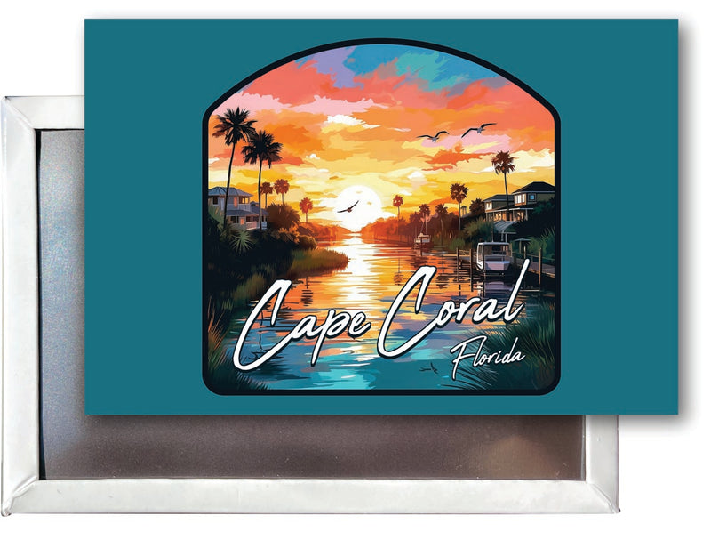 Cape Coral Florida Souvenir 2x3-Inch Fridge Magnet
