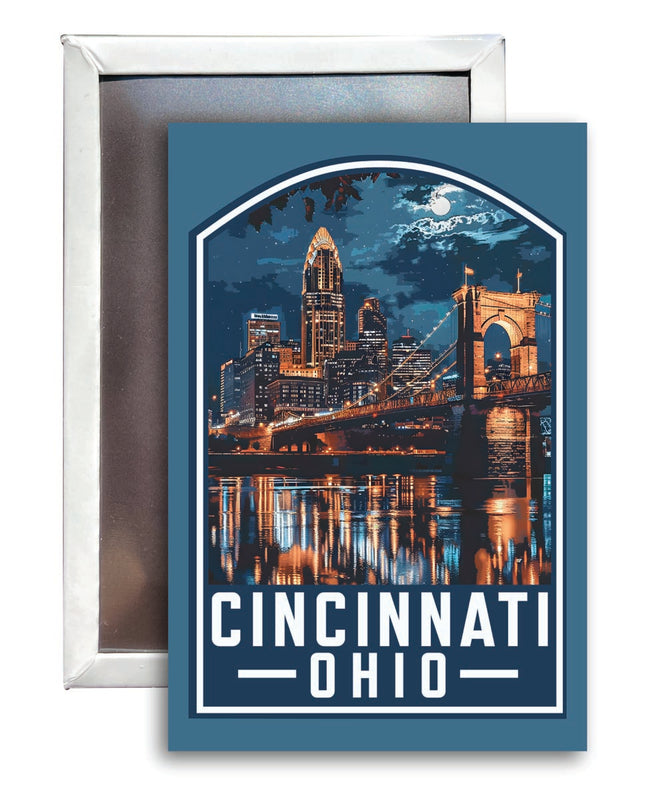 Cincinnati Ohio Souvenir 2x3-Inch Fridge Magnet