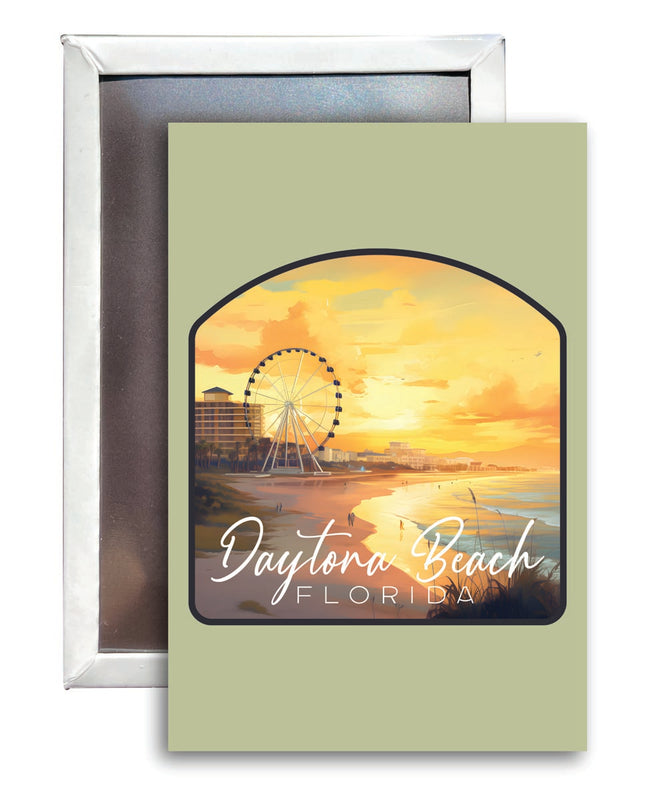 Daytona Beach Florida Souvenir 2x3-Inch Fridge Magnet
