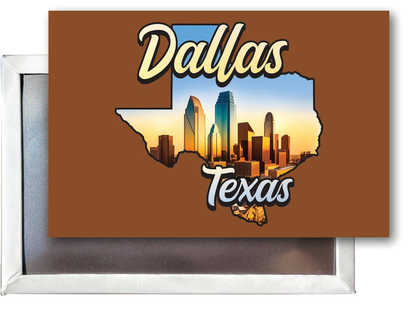 Dallas Texas Souvenir 2x3-Inch Fridge Magnet