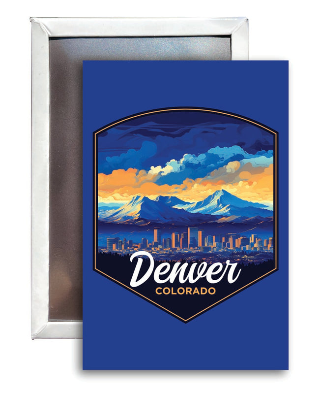 Denver Colorado Souvenir 2x3-Inch Fridge Magnet