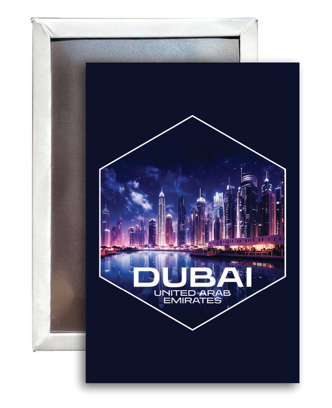 Dubai United Arab Emirates Souvenir 2x3-Inch Fridge Magnet