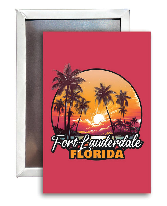Fort Lauderdale Florida Souvenir 2x3-Inch Fridge Magnet