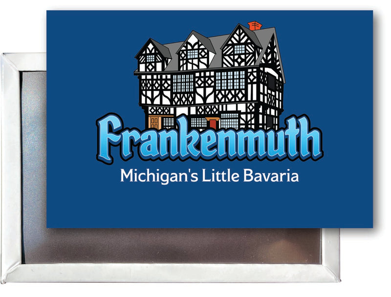 Frankenmuth Michigan Souvenir 2x3-Inch Fridge Magnet