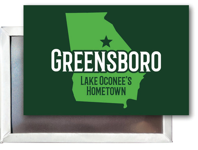 Greensboro Georgia Souvenir 2x3-Inch Fridge Magnet