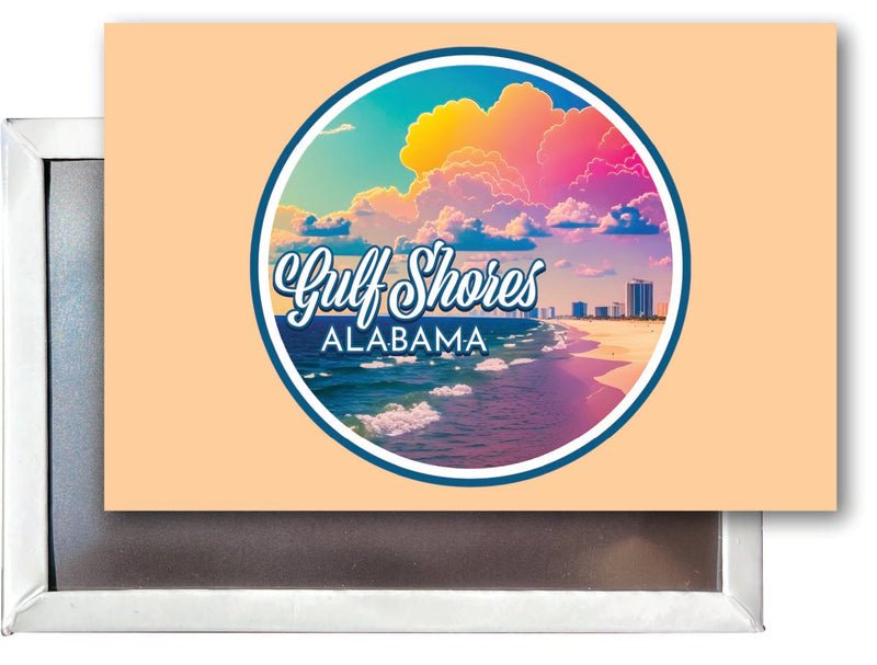 Gulf Shores Alabama Souvenir 2x3-Inch Fridge Magnet