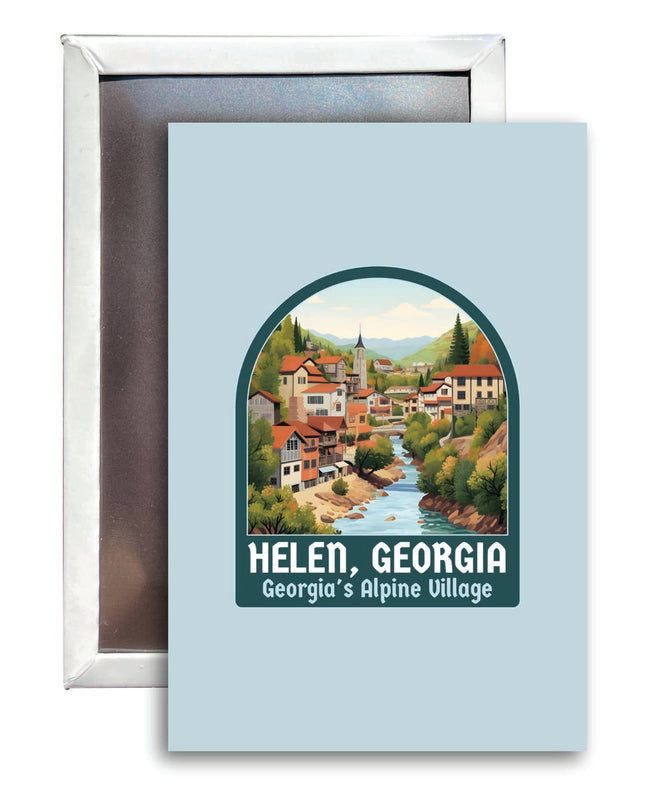 Helen Georgia Souvenir 2x3-Inch Fridge Magnet