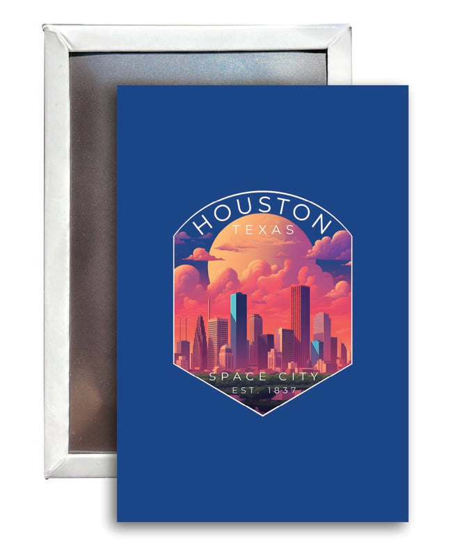 Houston Texas Souvenir 2x3-Inch Fridge Magnet