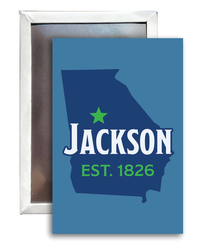 Jackson Georgia Souvenir 2x3-Inch Fridge Magnet