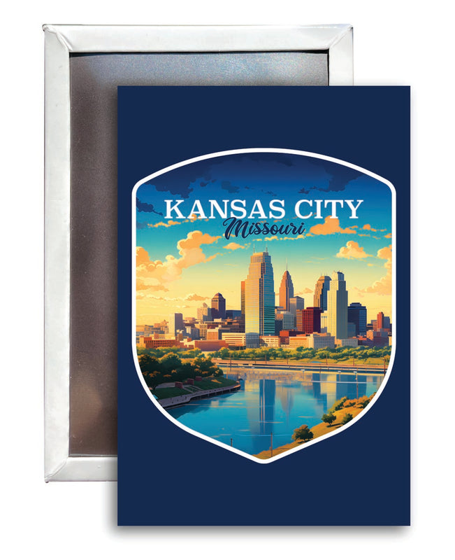 Kansas City Missouri Souvenir 2x3-Inch Fridge Magnet