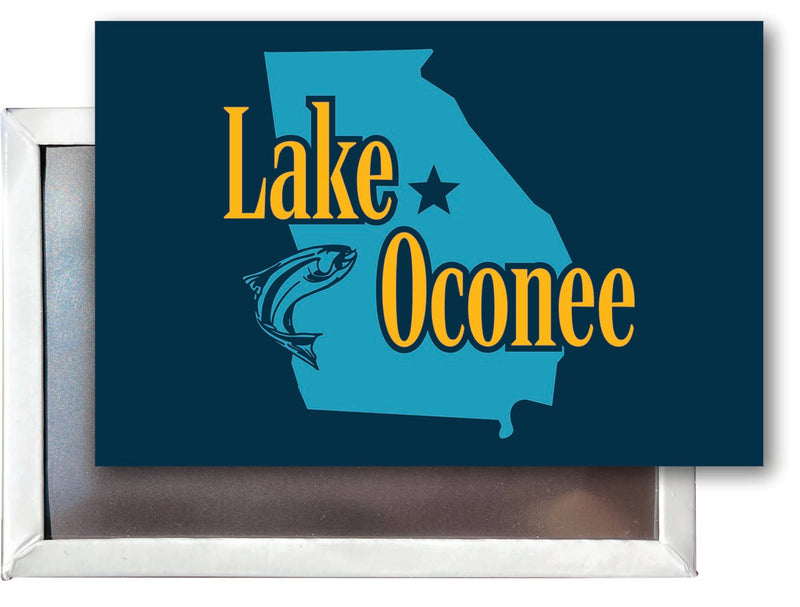 Lake Oconee Georgia Souvenir 2x3-Inch Fridge Magnet