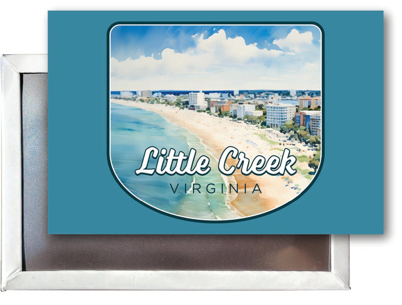 Little Creek Virginia Souvenir 2x3-Inch Fridge Magnet