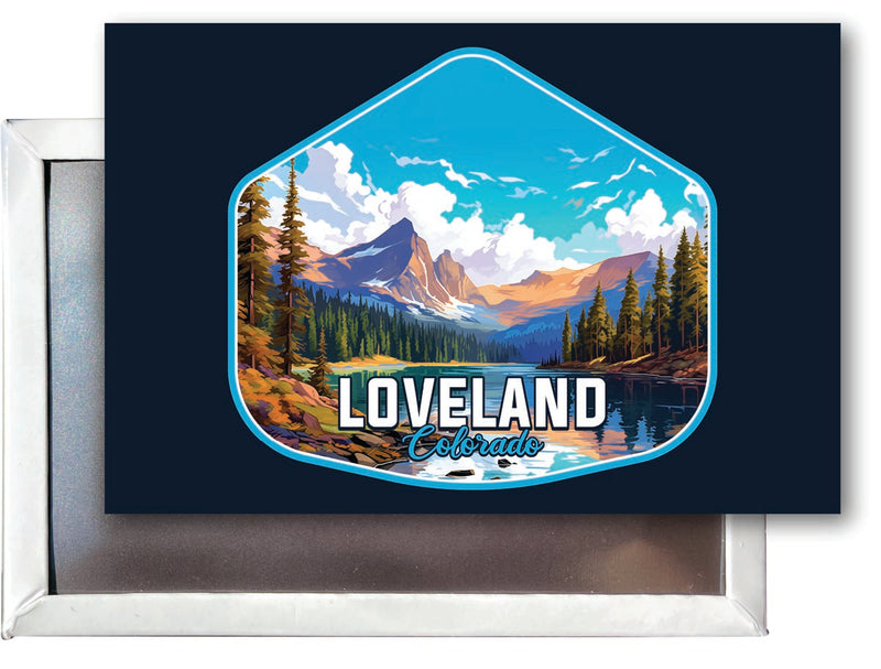 Loveland Colorado Souvenir 2x3-Inch Fridge Magnet