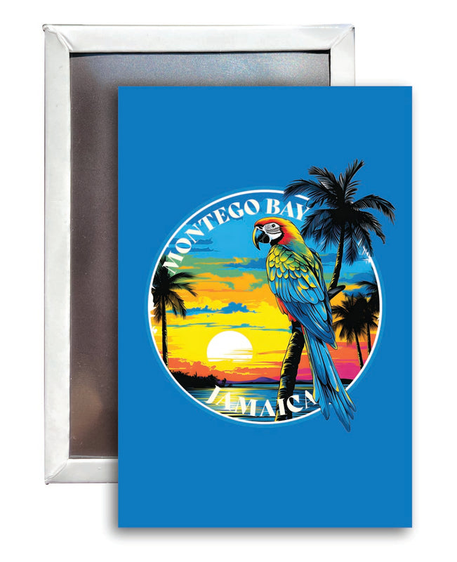 Montego Bay Jamaica Souvenir 2x3-Inch Fridge Magnet