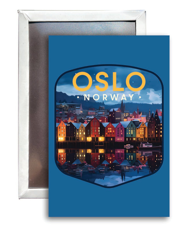 Oslo Norway Souvenir 2x3-Inch Fridge Magnet