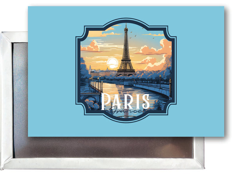 Paris France Souvenir 2x3-Inch Fridge Magnet