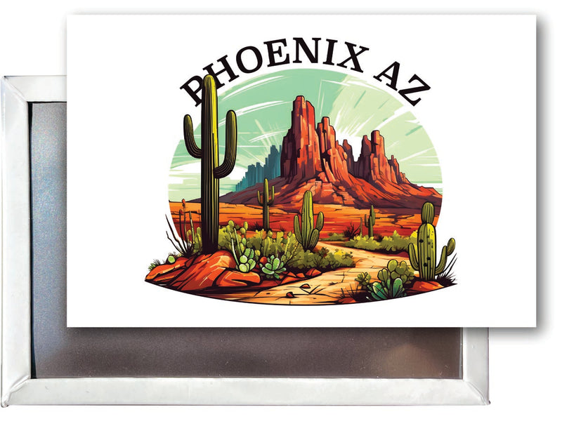 Phoenix Arizona Souvenir 2x3-Inch Fridge Magnet