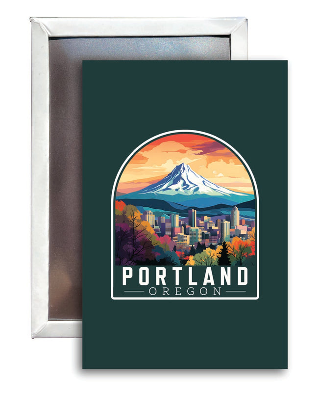 Portland Oregon Souvenir 2x3-Inch Fridge Magnet