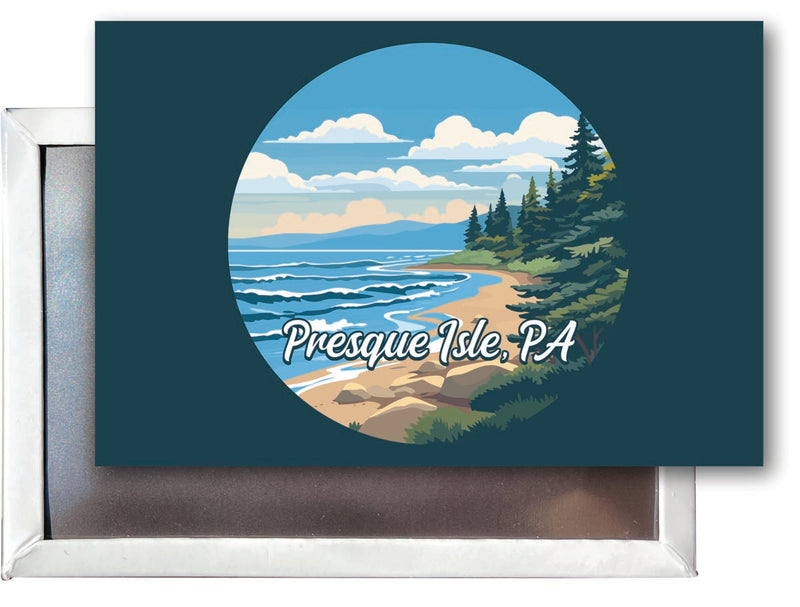 Presque Isle Pennsylvania Souvenir 2x3-Inch Fridge Magnet