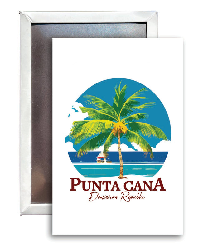 Punta Cana Dominican Republic Souvenir 2x3-Inch Fridge Magnet