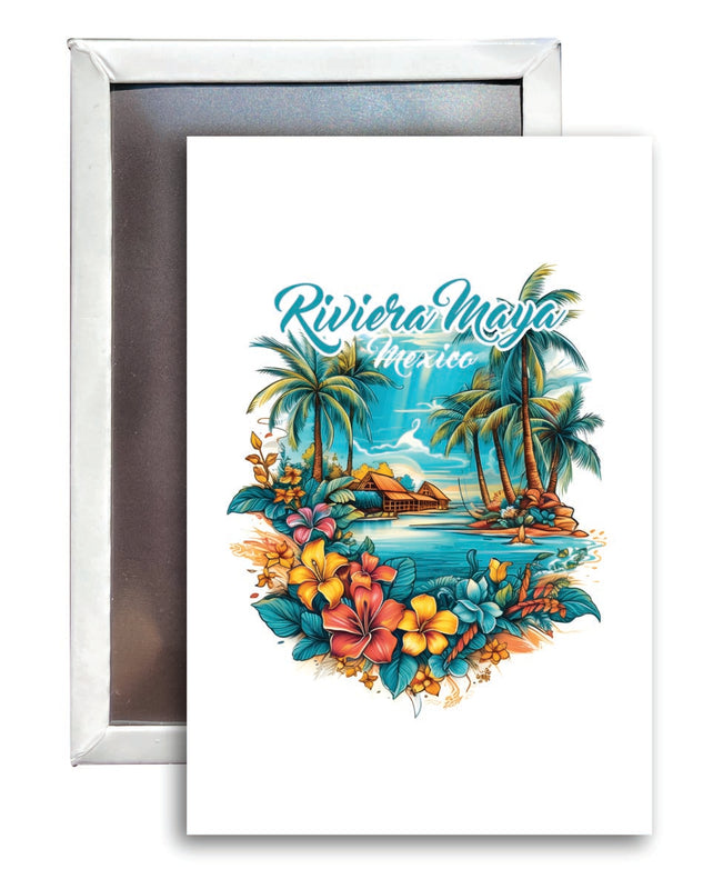 Riviera Maya Mexico Souvenir 2x3-Inch Fridge Magnet