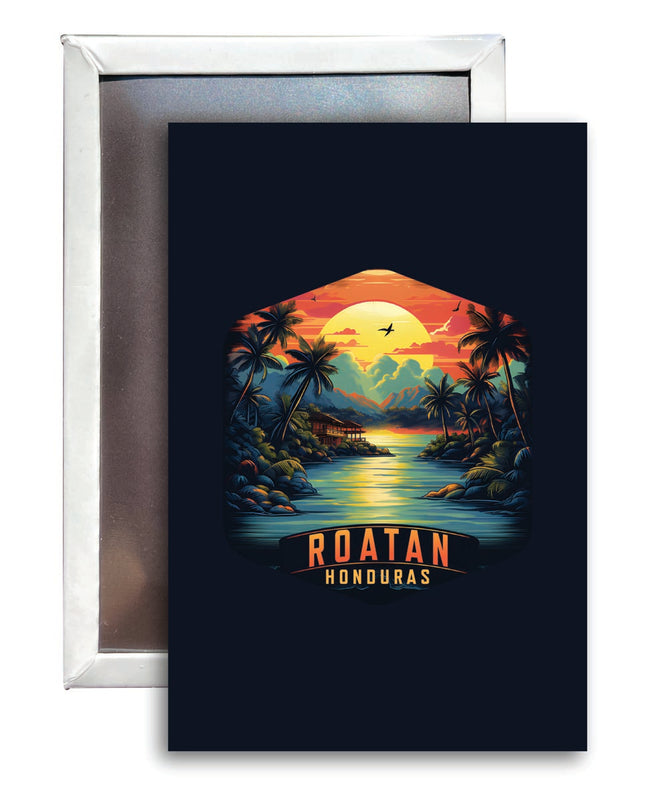 Roatan Honduras Souvenir 2x3-Inch Fridge Magnet