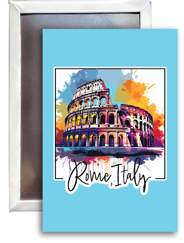 Rome Italy Design A Souvenir 2x3-Inch Fridge Magnet Single