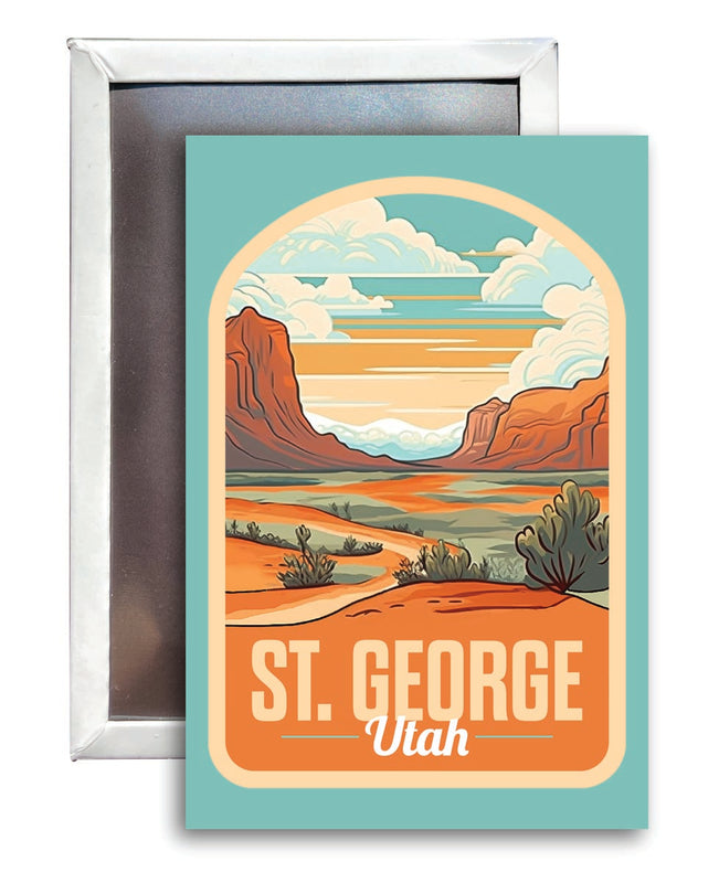 St. George Utah Souvenir 2x3-Inch Fridge Magnet
