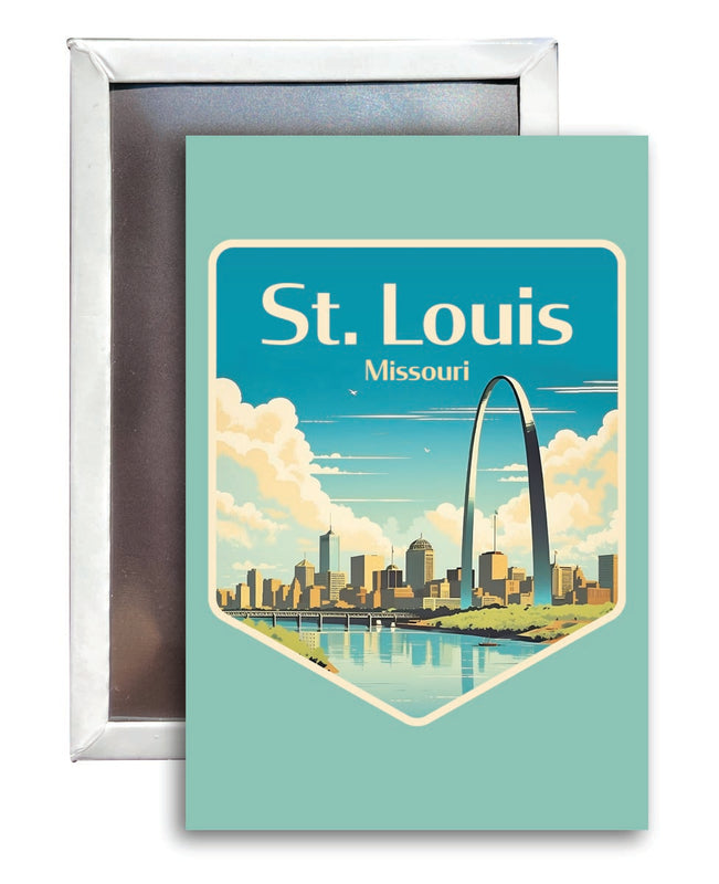 St. Louis Missouri Souvenir 2x3-Inch Fridge Magnet