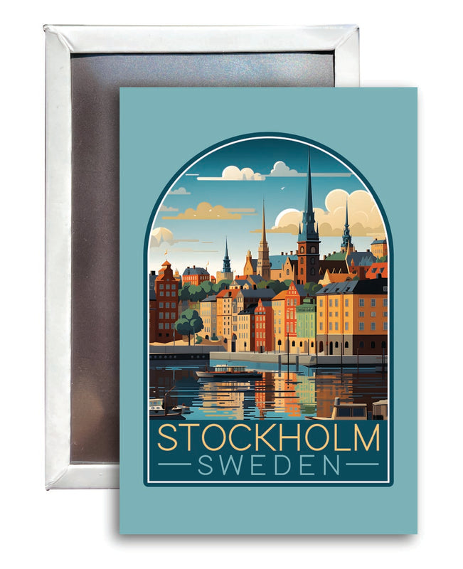Stockholm Sweden Souvenir 2x3-Inch Fridge Magnet