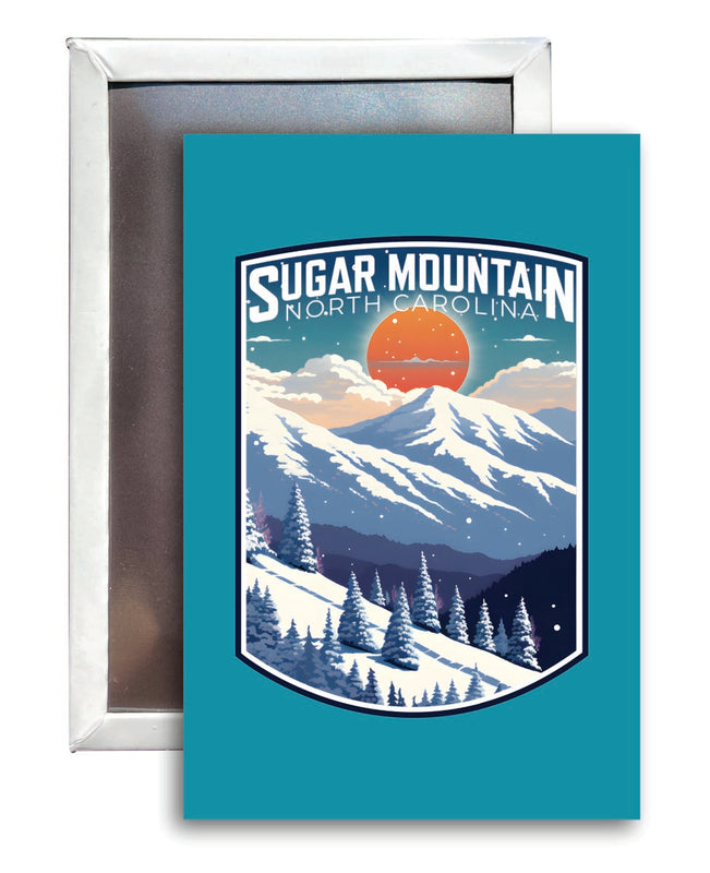 Sugar Mountain North Carolina Souvenir 2x3-Inch Fridge Magnet