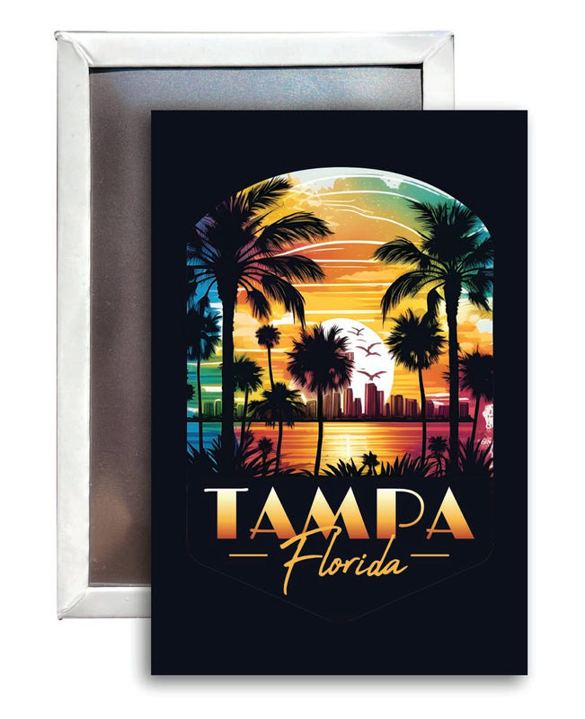 Tampa Florida Souvenir 2x3-Inch Fridge Magnet