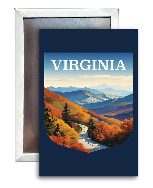 Virginia Souvenir 2x3-Inch Fridge Magnet