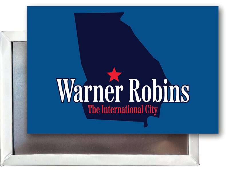Warner Robins Georgia Souvenir 2x3-Inch Fridge Magnet