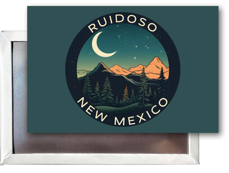 Ruidoso New Mexico Design A Souvenir Refrigerator Magnet 2.5"X3.5" Single