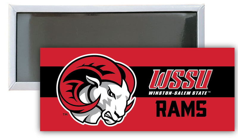 Winston-Salem State Fridge Magnet 4.75 x 2 Inch Officially Licensed Collegiate Product