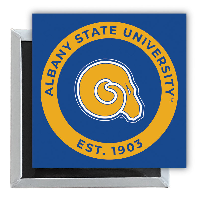 Albany State University 2.5"x 2.5" Fridge Magnet Officially Licensed Collegiate Product Single