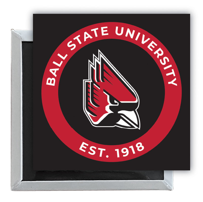 Ball State University 2.5"x 2.5" Fridge Magnet Officially Licensed Collegiate Product Single