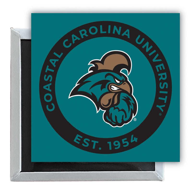 Coastal Carolina University 2.5"x 2.5" Fridge Magnet Officially Licensed Collegiate Product 4-Pack