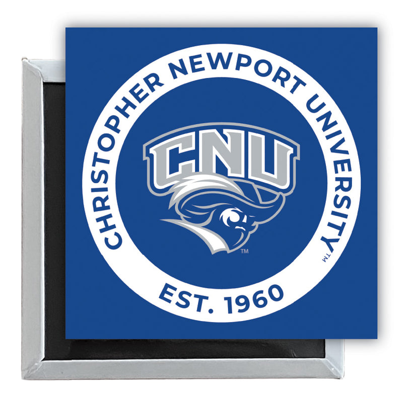 Christopher Newport Captains 2.5"x 2.5" Fridge Magnet Officially Licensed Collegiate Product Single