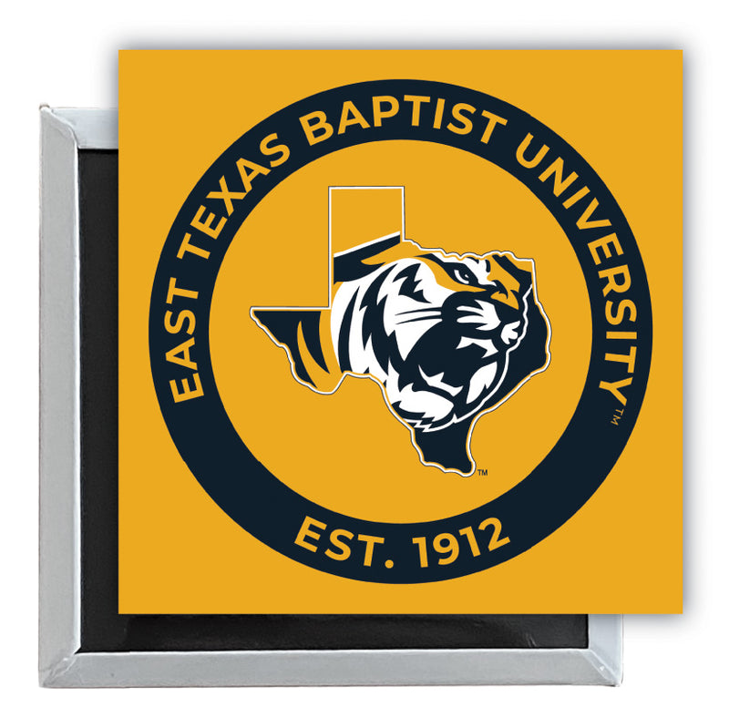 East Texas Baptist University 2.5"x 2.5" Fridge Magnet Officially Licensed Collegiate Product 2-Pack