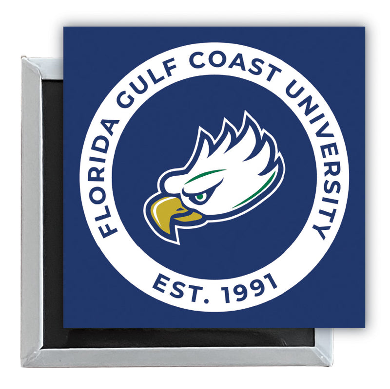 Florida Gulf Coast Eagles 2.5"x 2.5" Fridge Magnet Officially Licensed Collegiate Product Single
