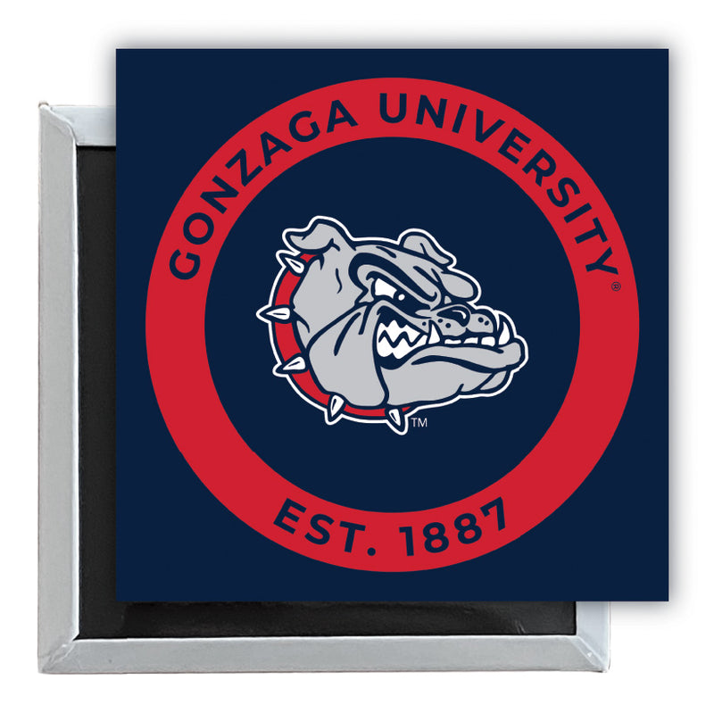 Gonzaga Bulldogs 2.5"x 2.5" Fridge Magnet Officially Licensed Collegiate Product 4-Pack
