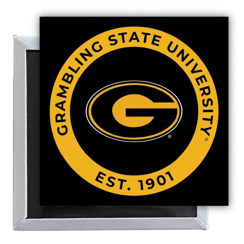 Grambling State Tigers 2.5"x 2.5" Fridge Magnet Officially Licensed Collegiate Product Single