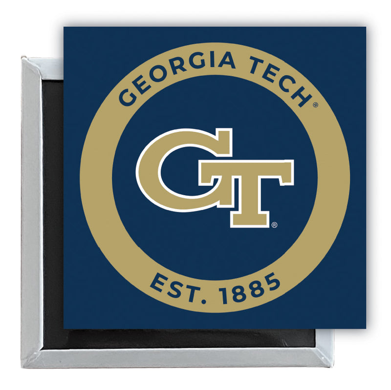 Georgia Tech Yellow Jackets 2.5"x 2.5" Fridge Magnet Officially Licensed Collegiate Product Single