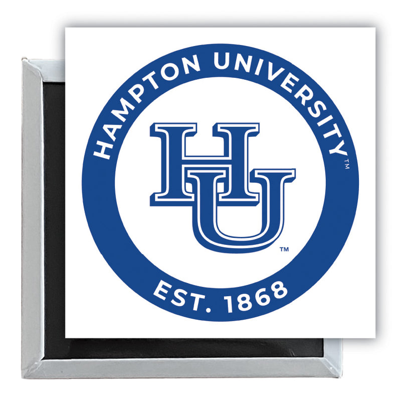 Hampton University 2.5"x 2.5" Fridge Magnet Officially Licensed Collegiate Product Single