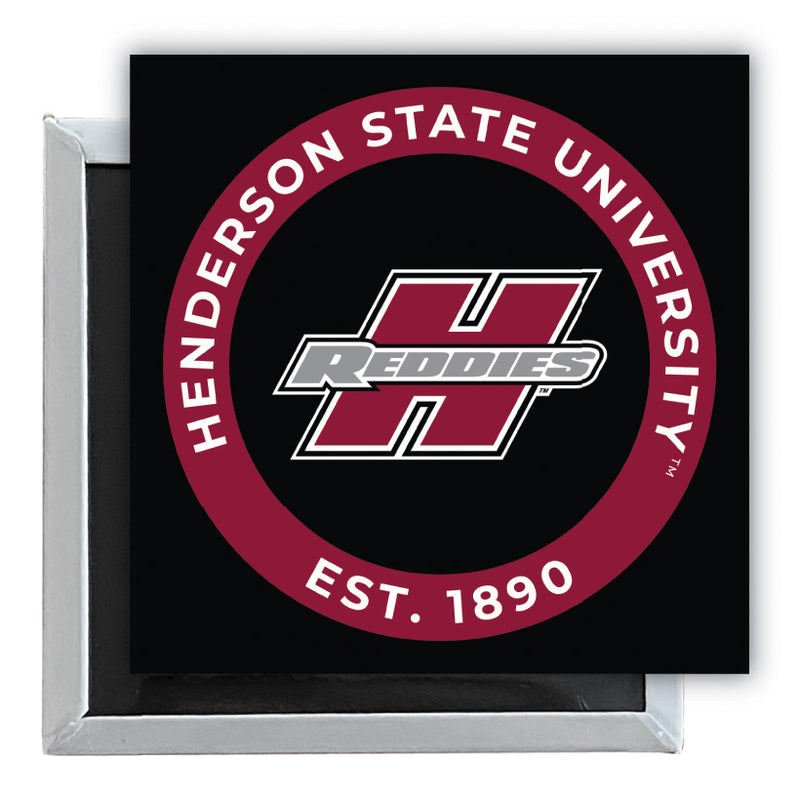 Henderson State Reddies 2.5"x 2.5" Fridge Magnet Officially Licensed Collegiate Product Single
