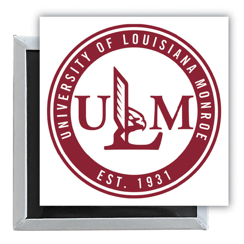 University of Louisiana Monroe 2.5"x 2.5" Fridge Magnet Officially Licensed Collegiate Product Single
